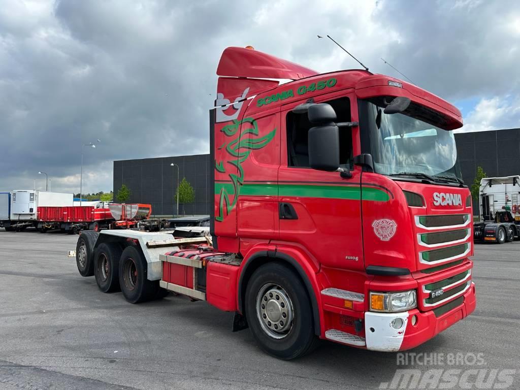 Scania G450 LB 8x4*4 HNB Euro 6 / Chassis / Fahrgestell Chassier