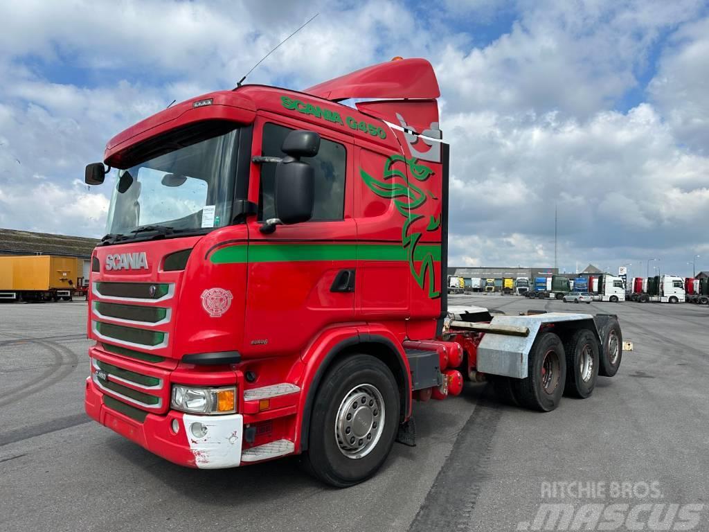 Scania G450 LB 8x4*4 HNB Euro 6 / Chassis / Fahrgestell Chassier