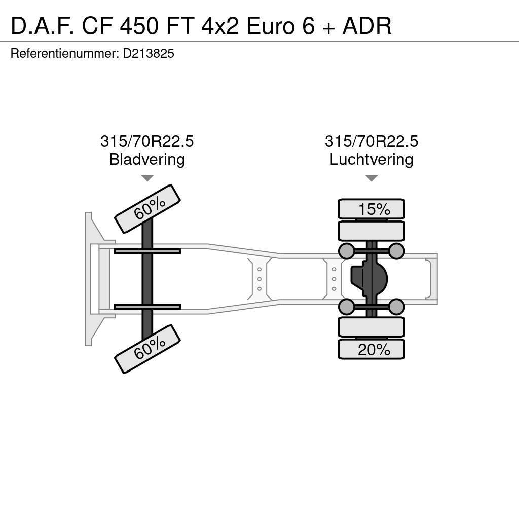 DAF CF 450 FT 4x2 Euro 6 + ADR Dragbilar
