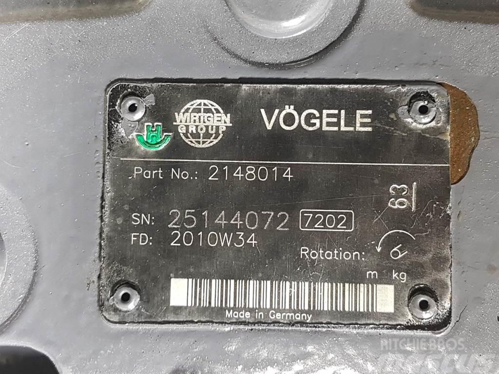 Rexroth A10VG45 - Vögele - 2148014 - Drive pump Hydraulik