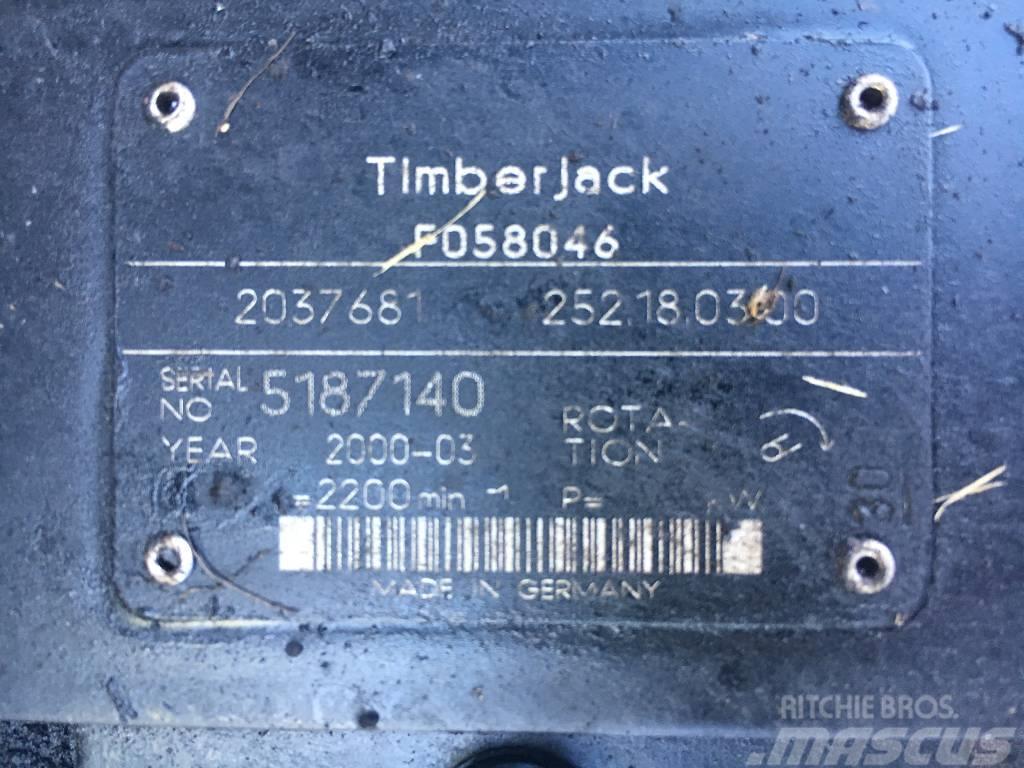 Timberjack 1070 Trans pump F058046 Växellåda