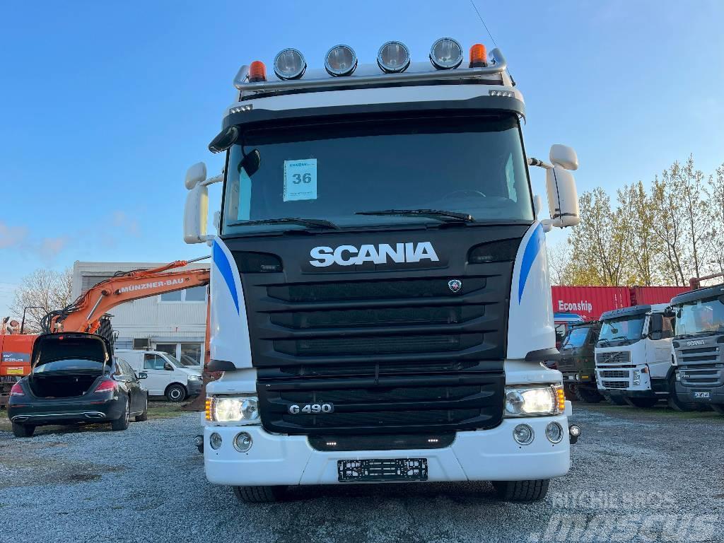 Scania R 490 Lastväxlartrailer