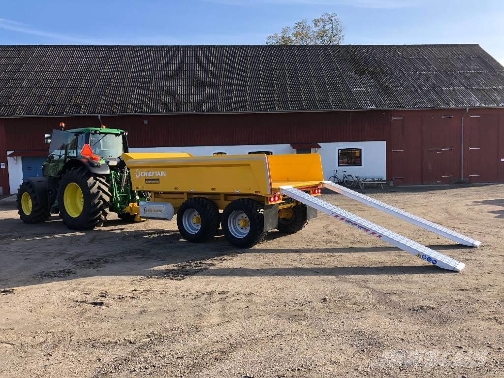 Chieftain Stendumper 14 ton för ramper Tippvagnar
