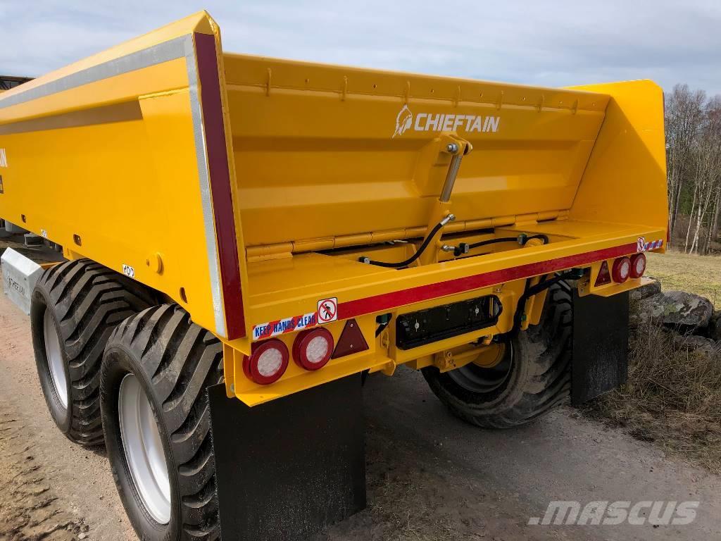 Chieftain Stendumper 14 ton för ramper Tippvagnar
