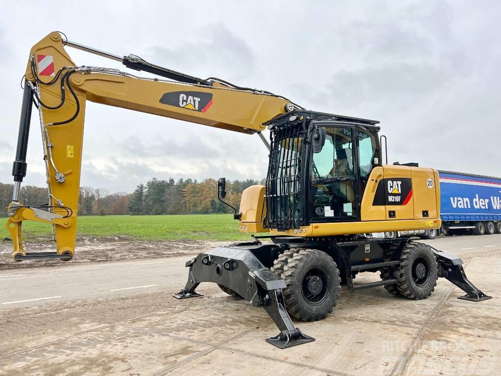 CAT M316F - Excellent Condition / Well Maintained Hjulgrävare
