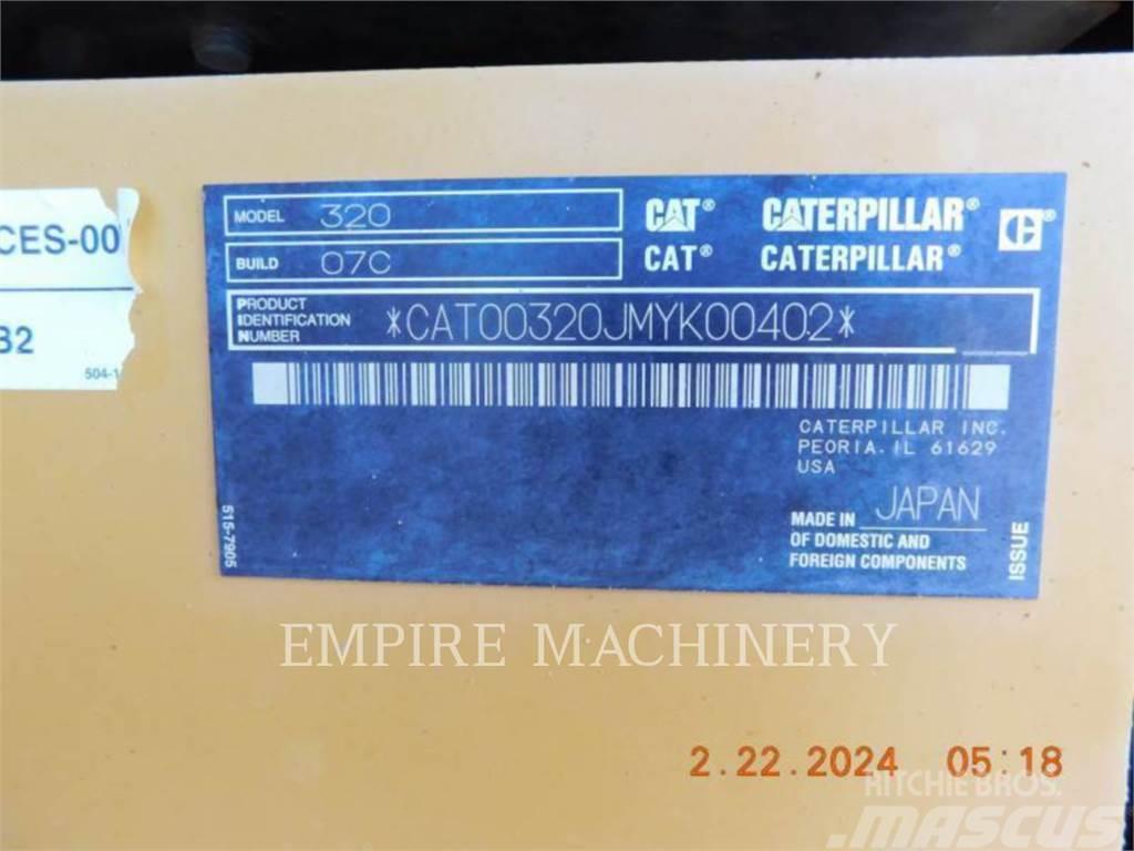 CAT 320-07 P Bandgrävare