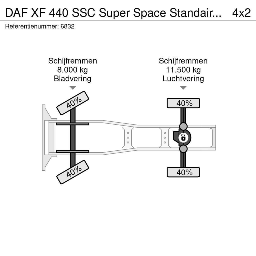 DAF XF 440 SSC Super Space Standairco Alcoa NL Truck Dragbilar
