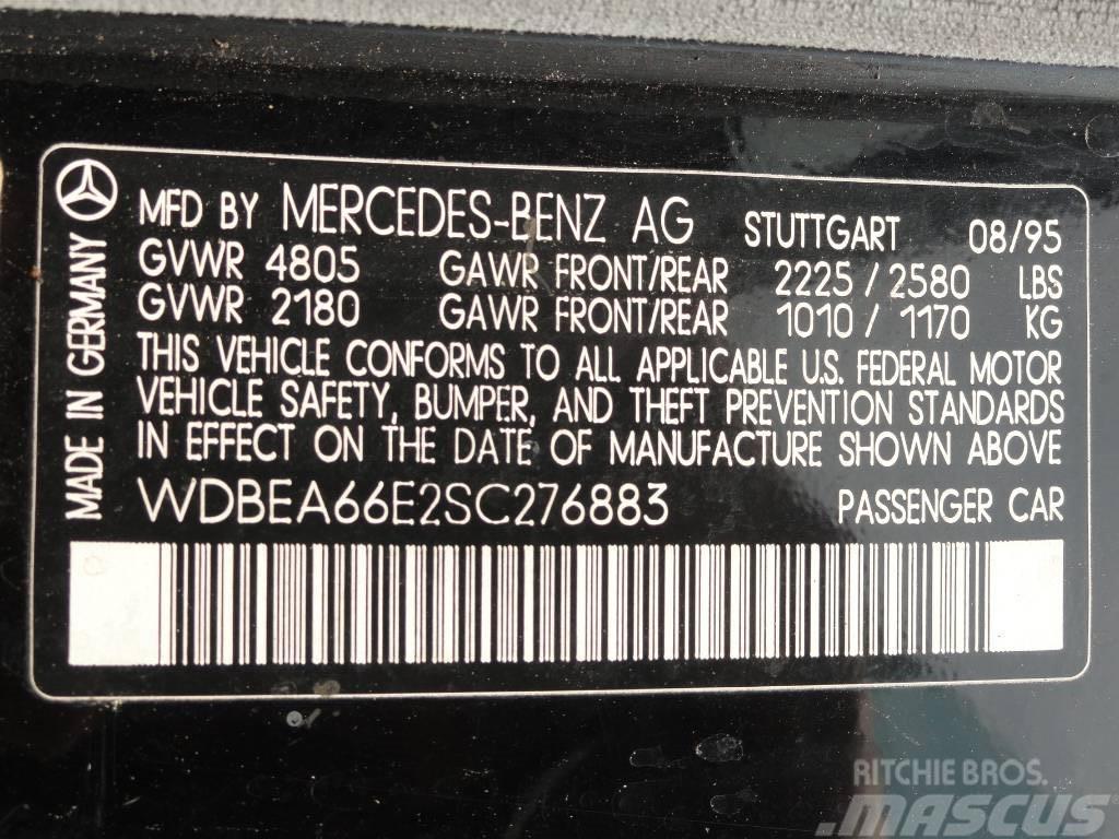 Mercedes-Benz E320 A124 Cabrio Cabriolet Convertible Kabriolet Personbilar