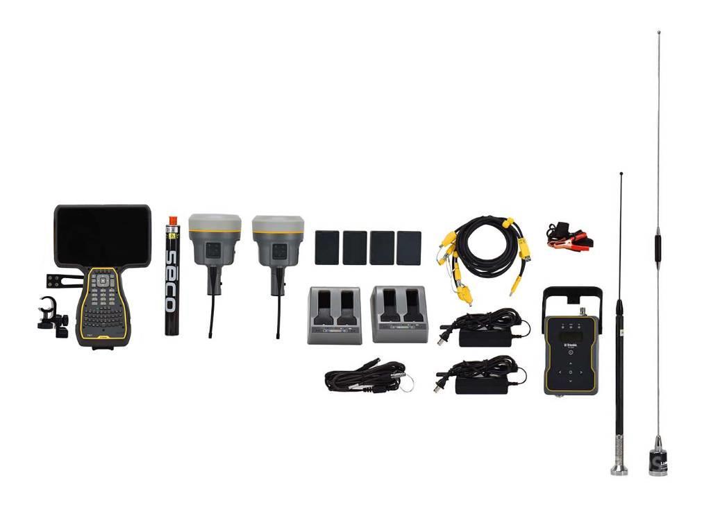 Trimble Dual R10 M2 Base/Rover GPS Kit, TSC7 Access, TDL45 Övriga
