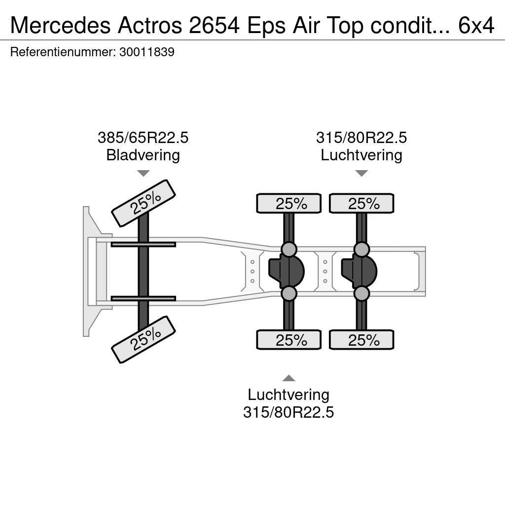 Mercedes-Benz Actros 2654 Eps Air Top condition Dragbilar