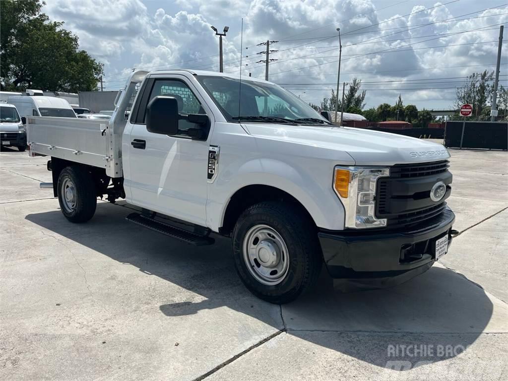 Ford F250 SD 8FT ALUMINUM *FLATBED*WITH DROP DOWN SIDES Flakbilar
