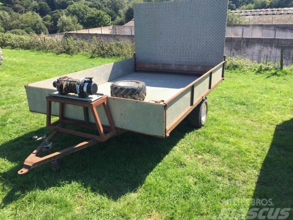  Low level trailer with hydraulic winch £700 Övriga släp