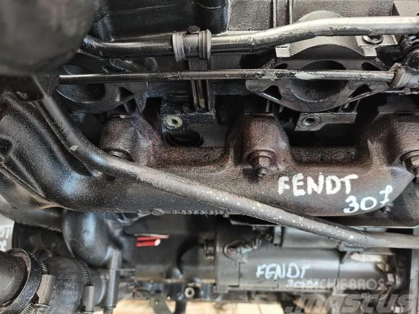 Fendt 309 C {BF4M 2012E}  exhaust manifold Motorer