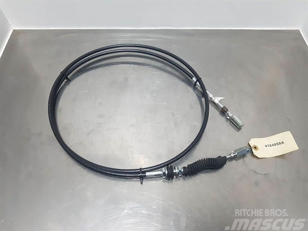 Ahlmann AZ14/AZ150-4184958A-Throttle cable/Gaszug/Gaskabel Chassi och upphängning