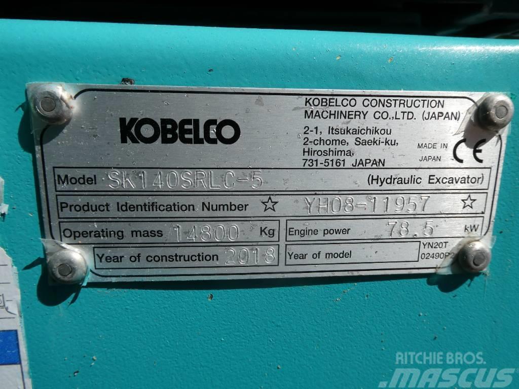Kobelco SK 140 SR LC-5 Bandgrävare