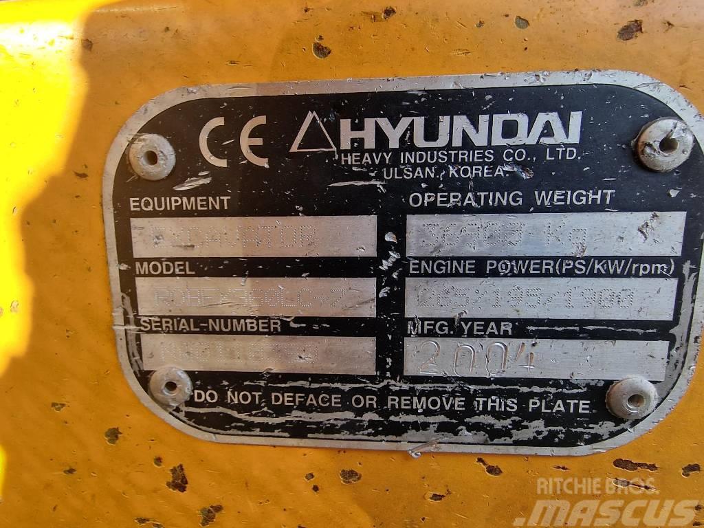 Hyundai 360 LC-7 Bandgrävare