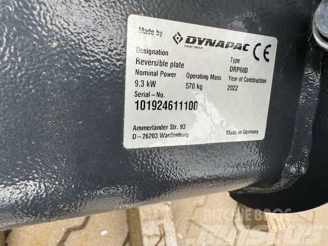 Dynapac Rüttelplatte DRP60D Hatz-Diesel, 9,2 KW DRP60D Dyn Markvibratorer