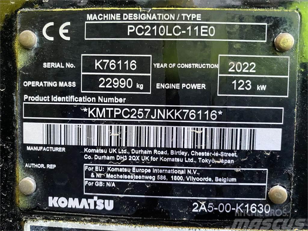 Komatsu PC210LC-11EO Bandgrävare