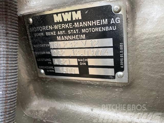 MWM TBD 232 V12 Dieselgeneratorer