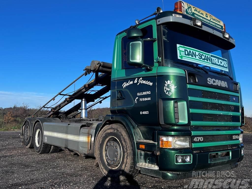 Scania R470 6x2*4 Kran beslag Lastväxlare/Krokbilar
