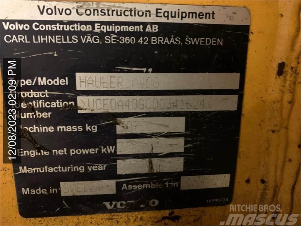Volvo A40G Midjestyrd dumper
