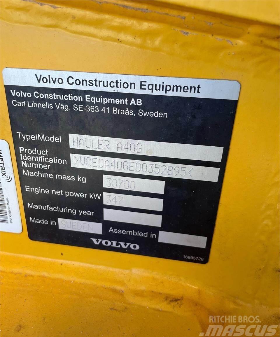 Volvo A40G Midjestyrd dumper