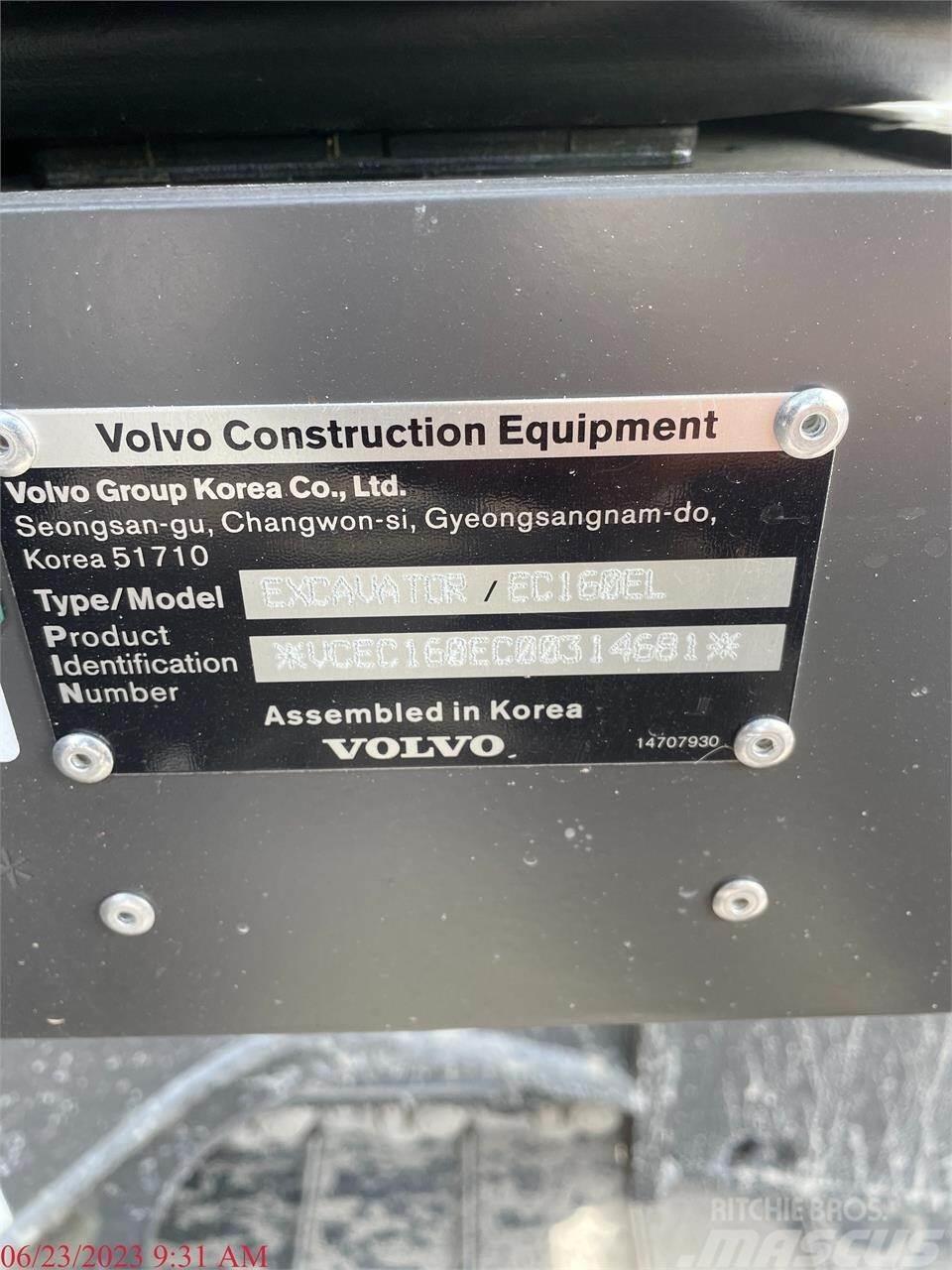 Volvo EC160EL Bandgrävare