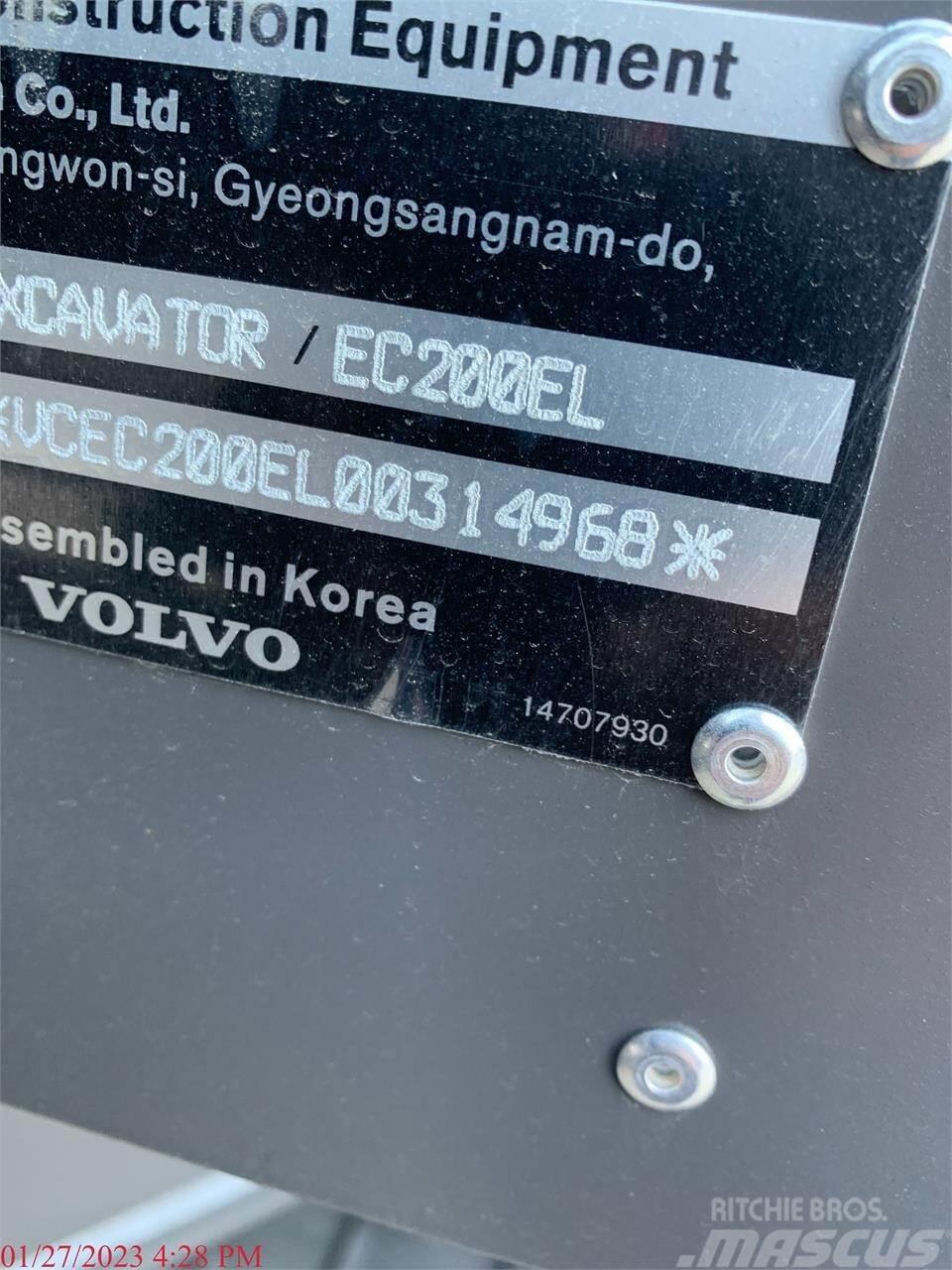Volvo EC200EL Bandgrävare