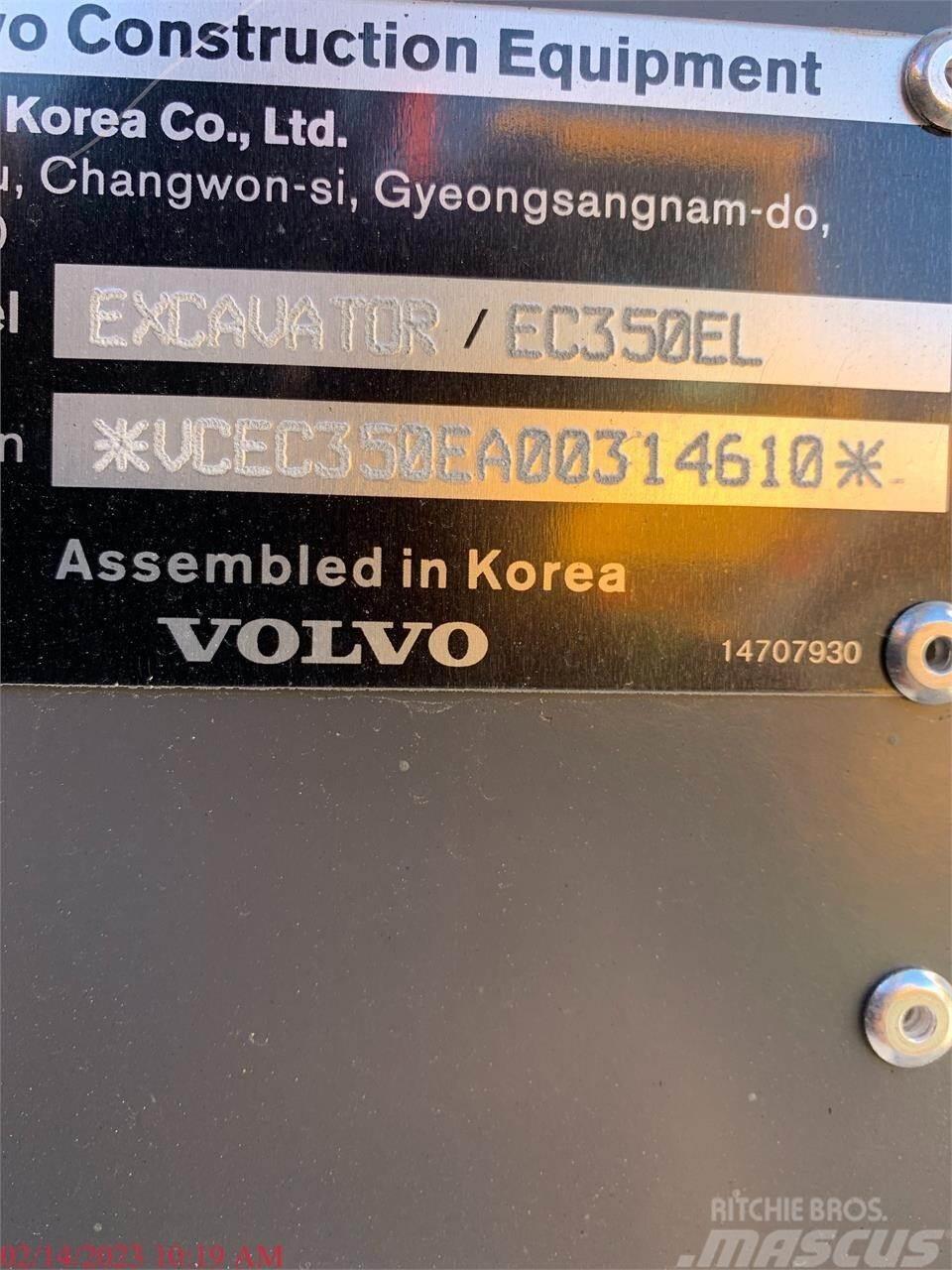Volvo EC350EL Bandgrävare
