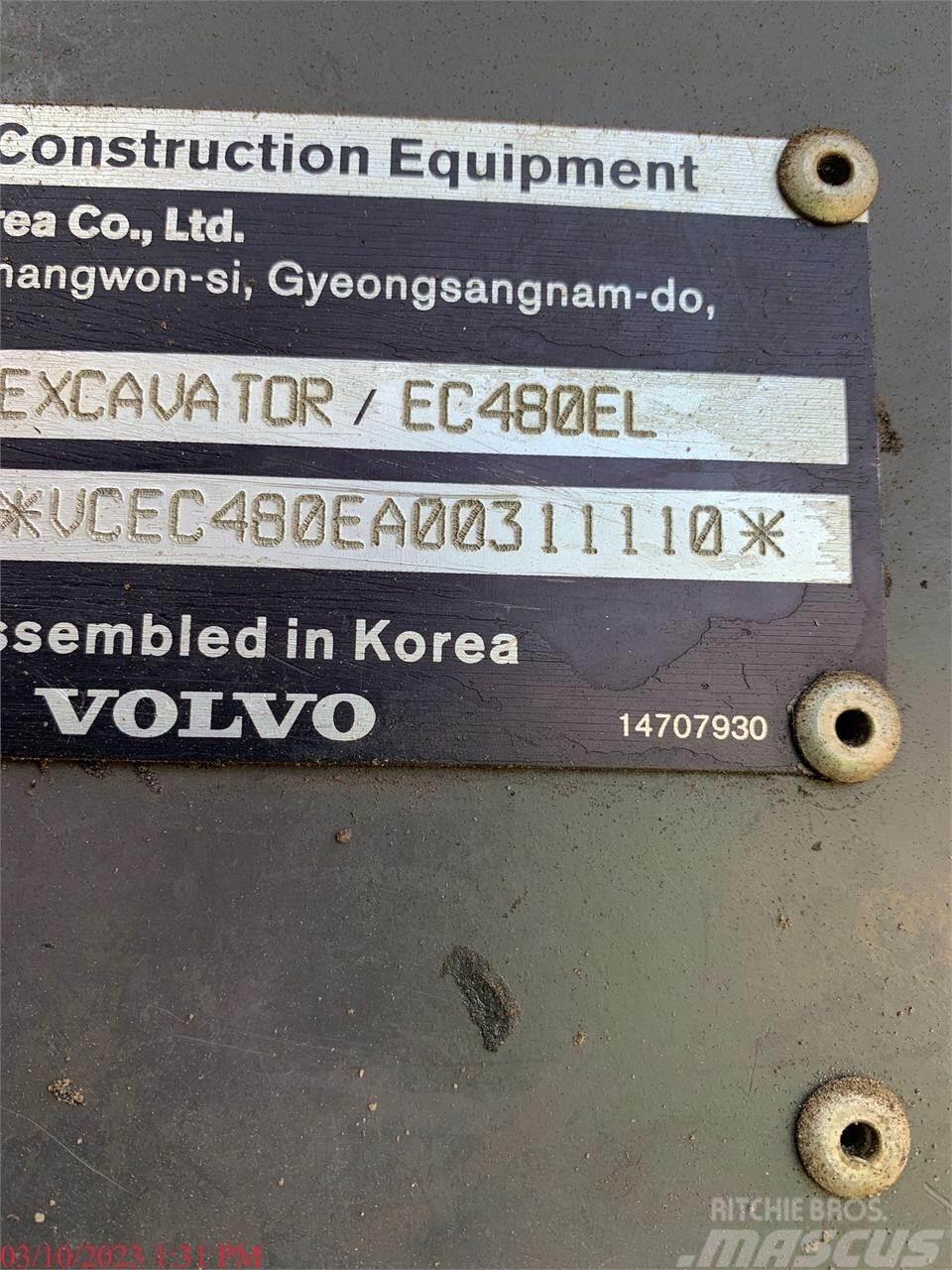 Volvo EC480EL Bandgrävare