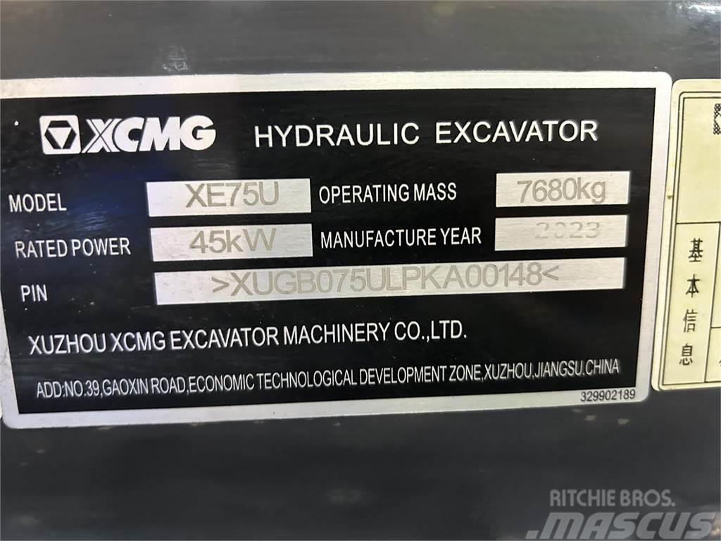 XCMG XE75U Bandgrävare