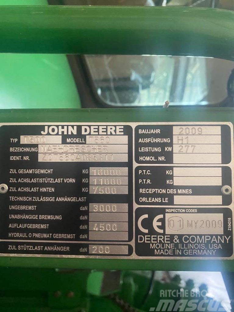 John Deere T 560 Skördetröskor