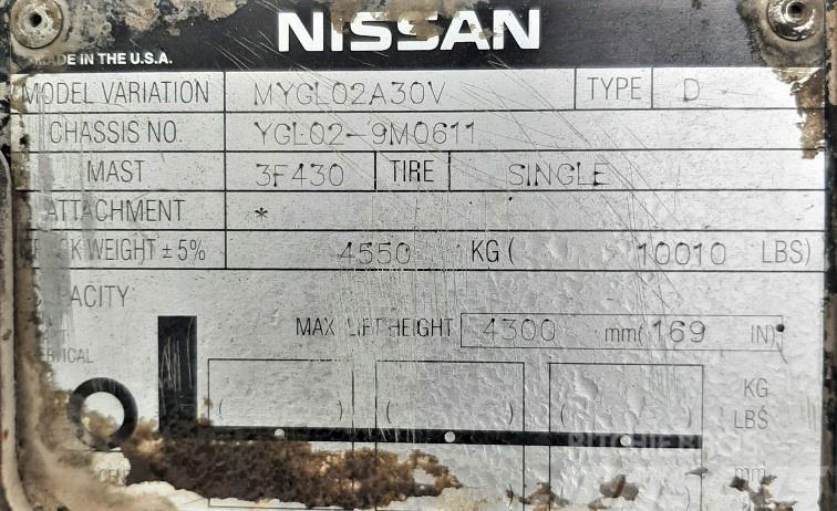 Nissan MYGL02A30V Övriga motviktstruckar