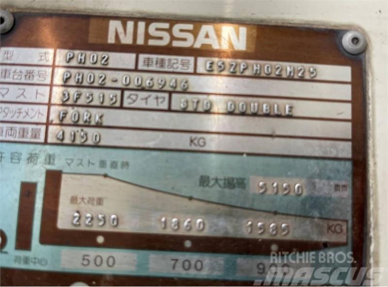 Nissan NP50 Övriga motviktstruckar