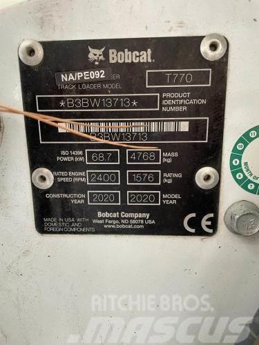 Bobcat T770HFJ suspension Kompaktlastare