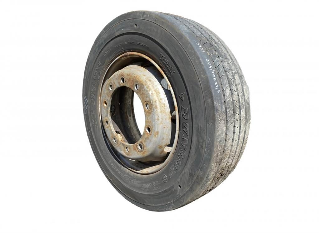 Dunlop K-series Däck, hjul och fälgar