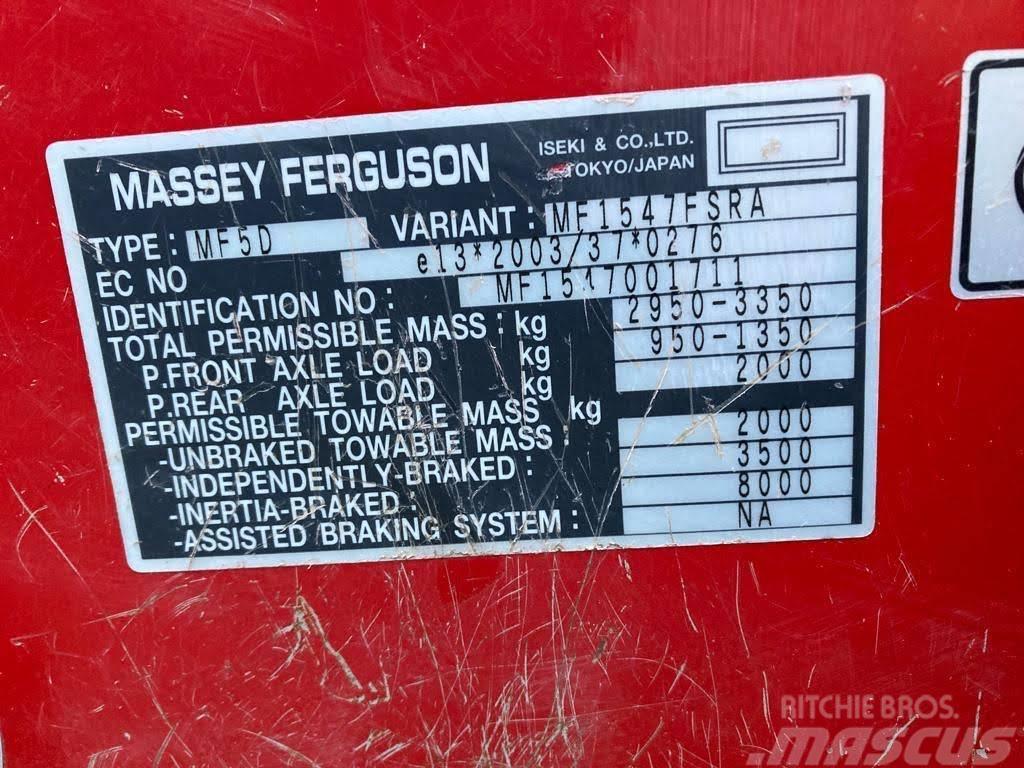 Massey Ferguson 1547 Traktorer