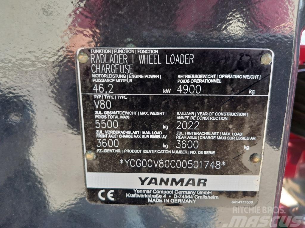 Yanmar V80 Hjullastare