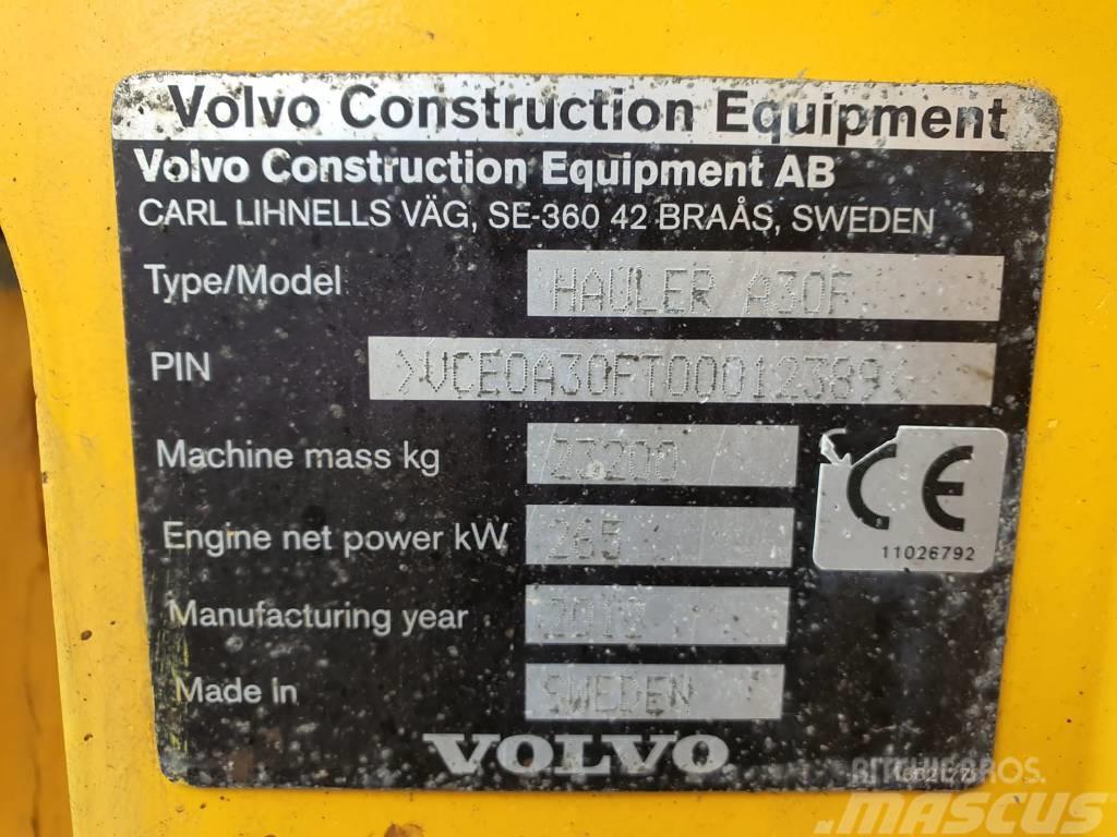 Volvo A 30 F Midjestyrd dumper