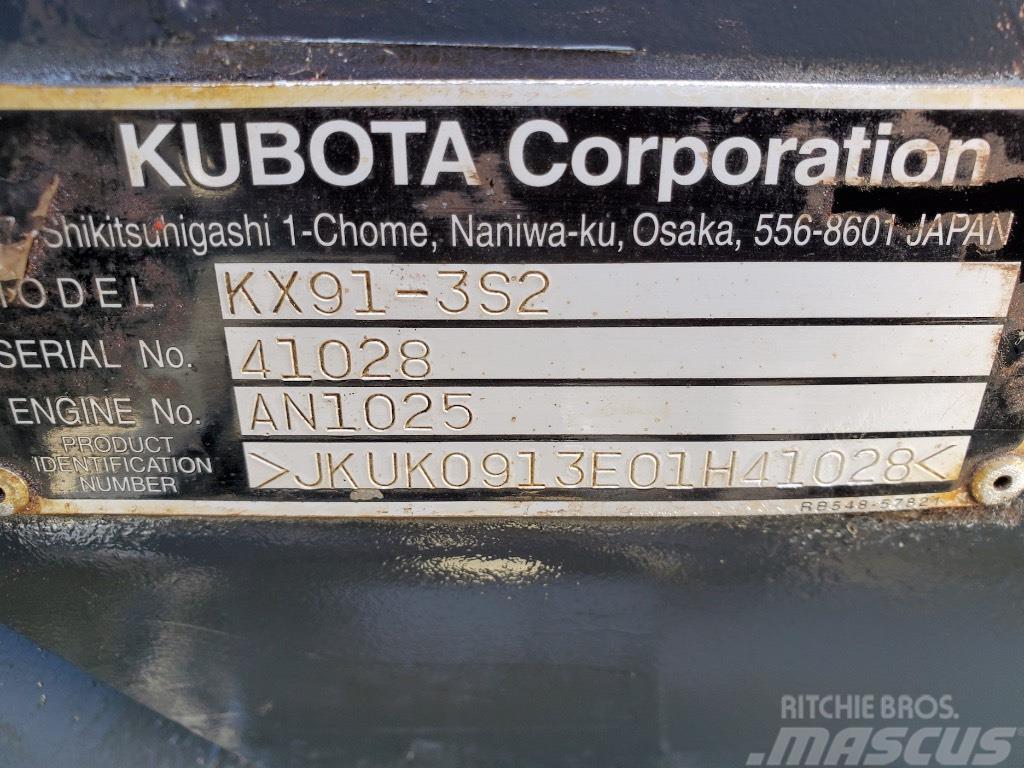 Kubota KX 91-3 S2 Minigrävare < 7t