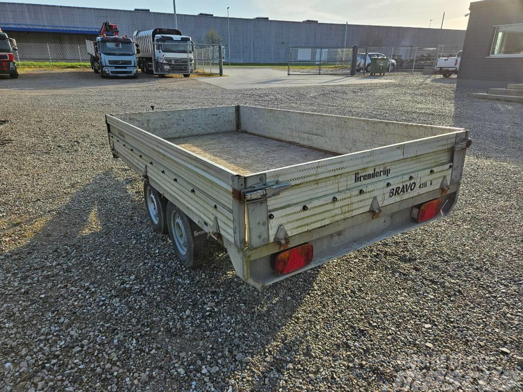 Brenderup 2 tons trailer model 4310 TB alu Flaksläp