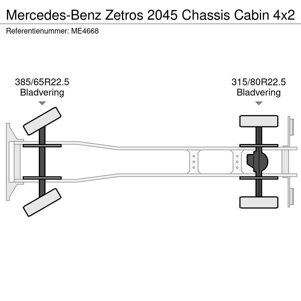 Mercedes-Benz Zetros 2045 Chassis Cabin Chassier