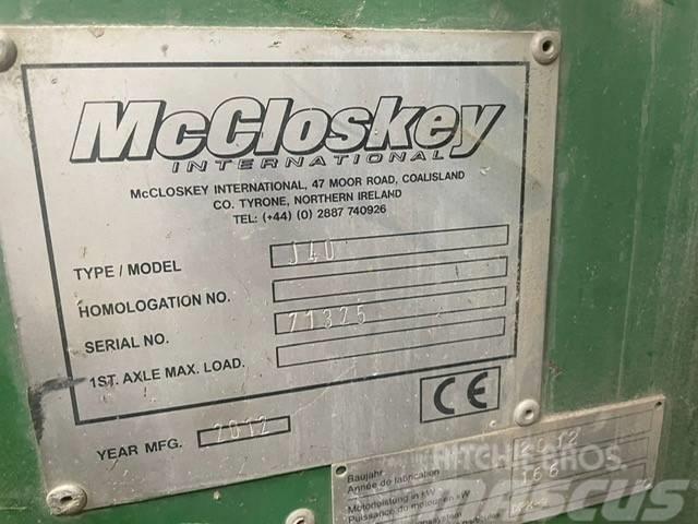 McCloskey J40 Mobila krossar