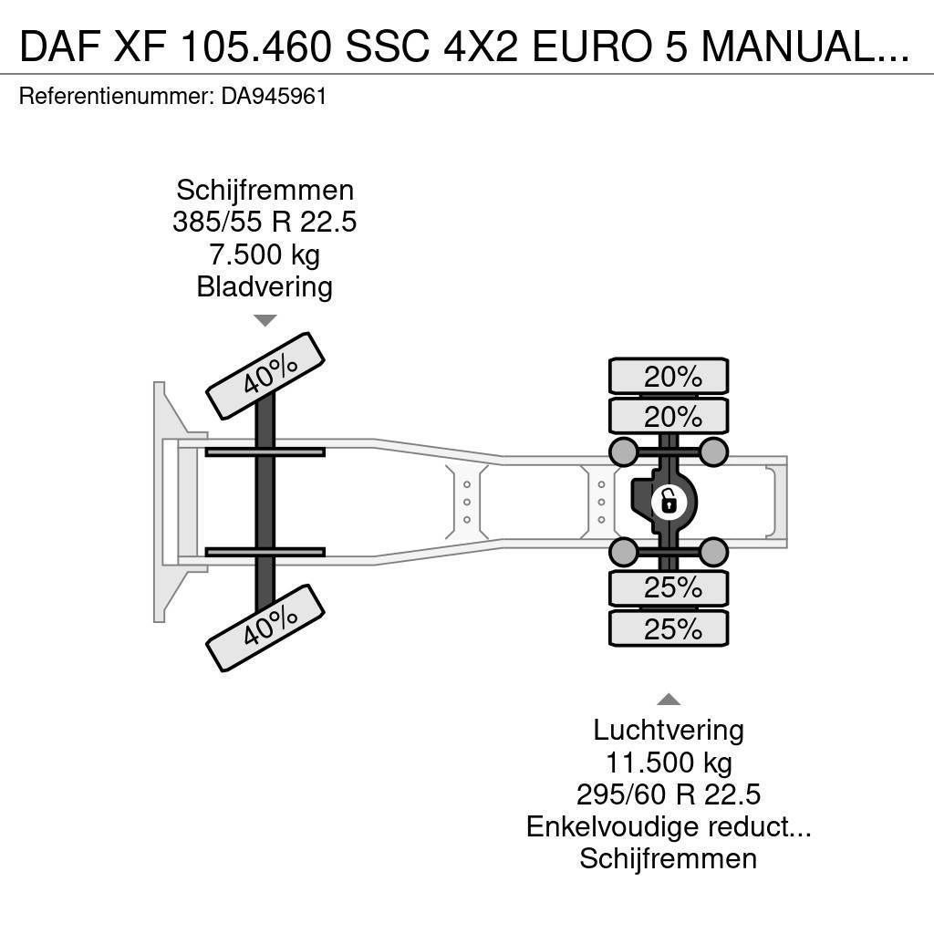 DAF XF 105.460 SSC 4X2 EURO 5 MANUAL GEARBOX APK Dragbilar