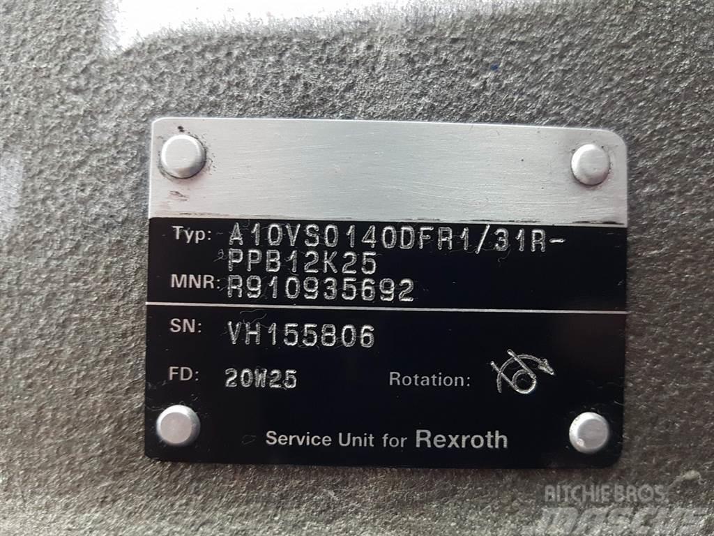 Rexroth A10VSO140DFR1/31R - Load sensing pump Hydraulik