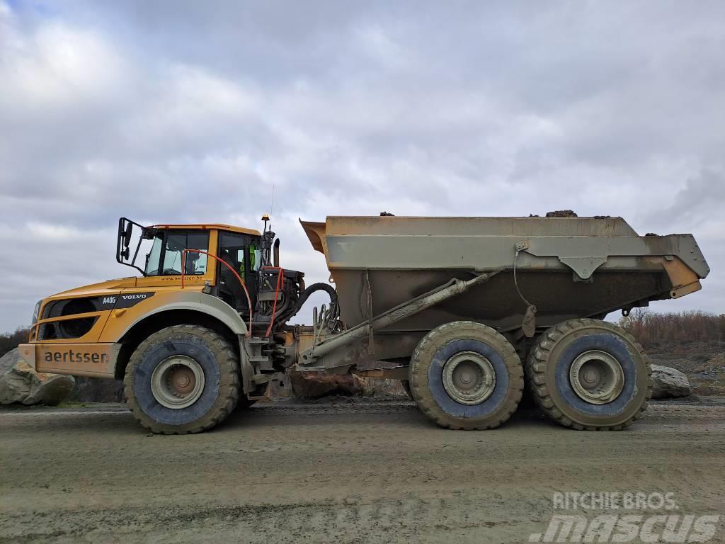 Volvo A40G (3 pieces available) Midjestyrd dumper