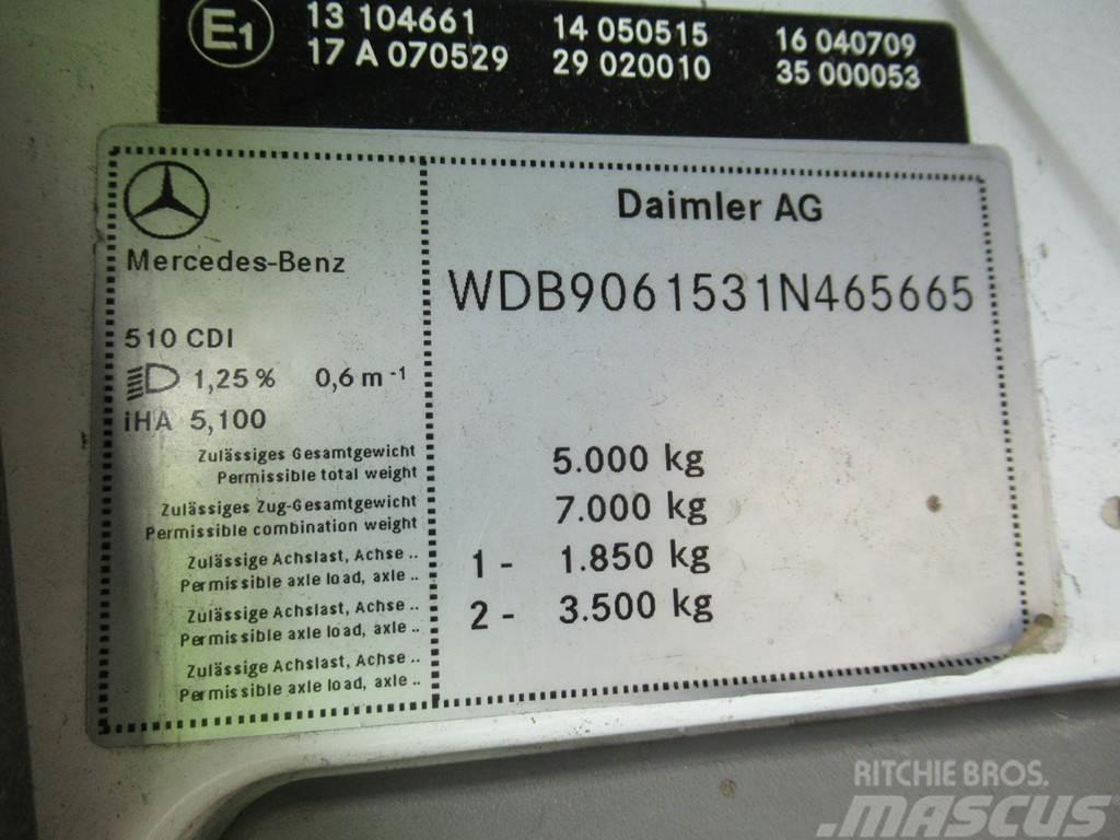 Mercedes-Benz Sprinter 510CDI Kipper + Zij-belading Side-loader Sopbilar