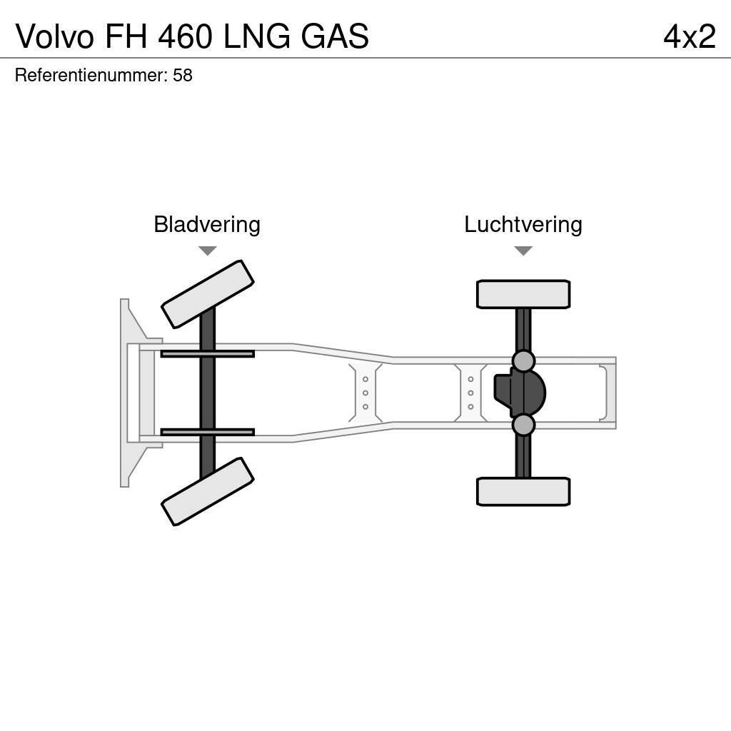 Volvo FH 460 LNG GAS Dragbilar