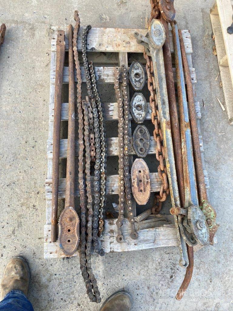  Aftermarket Chain Pipe Wrench Vise Tong Components Tillbehör och reservdelar till borrutrustning