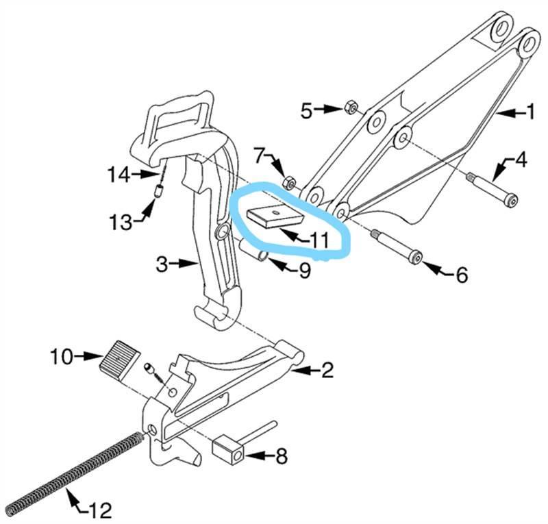  Petol Gearench Tools T3W Rig Wrench Part # HI09D D Tillbehör och reservdelar till borrutrustning